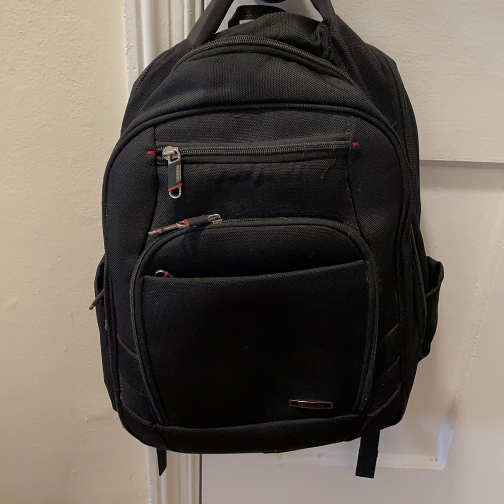 Black Samsonite Tech Backpack - image 1